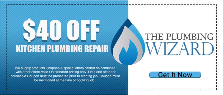 discount on kitchen plumbing repair services