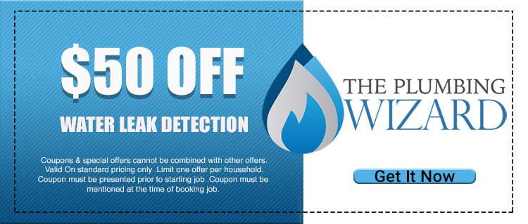 $50 Off Voucher For Water Leak Detection - Local Sydney Plumber - The Plumbing Wizard