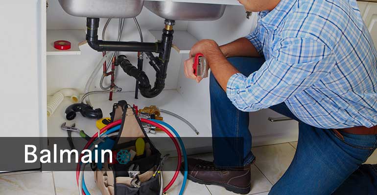 plumbing repair and installation services in balmain
